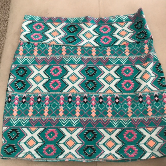 3 for $13 knit festival skirt boho Aztec - Picture 3 of 3